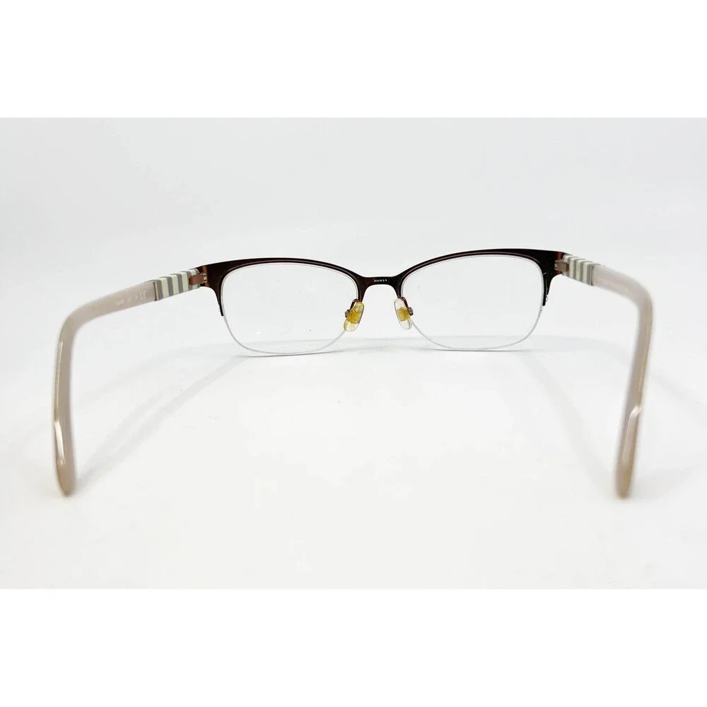 Kate Spade Eyeglasses Womens Brown Valary Cat Eye Striped Temple 51-16-135